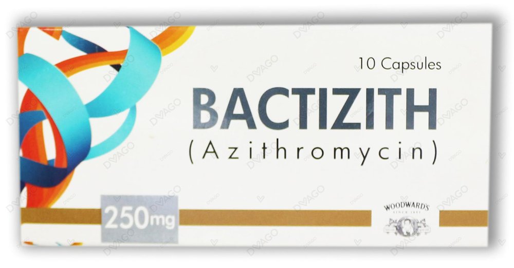 Bactizith Capsules 250mg (1 Box = 1 Strip)(1 Strip = 10 Capsules)