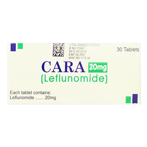 Cara Tablets 20mg (1 Strip = 10 Tablets)