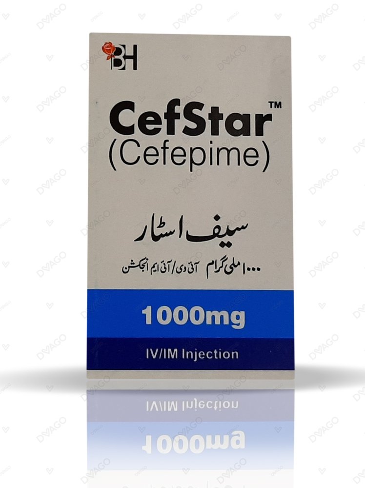 Cefstar Iv/Im Injection 1000mg (1 Box = 1 Injection)