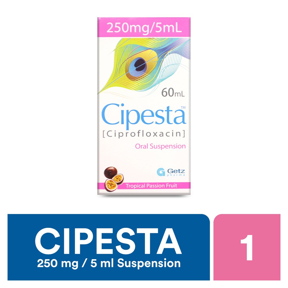 Cipesta 60ml Oral Suspension 250mg/5ml