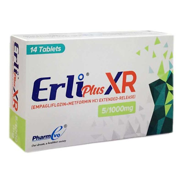 Erli Plus Capsules 5/1000mg (1 Strip = 7 Capsules)