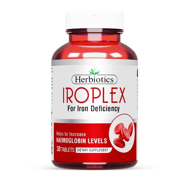 Herbiotics Iroplex Tablets (1 Bottle = 30 Tablets)