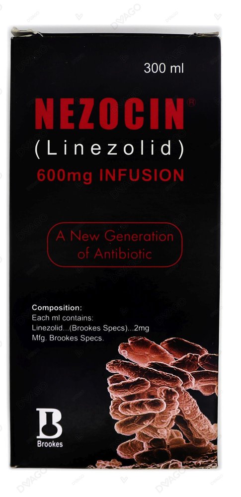 Nezocin Iv Injection 600mg 300ml (1 Box = 1 Injection)