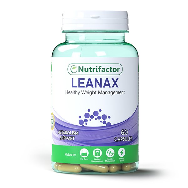 Nutrifactor Leanax Capsules (1 Bottle = 60 Capsules)