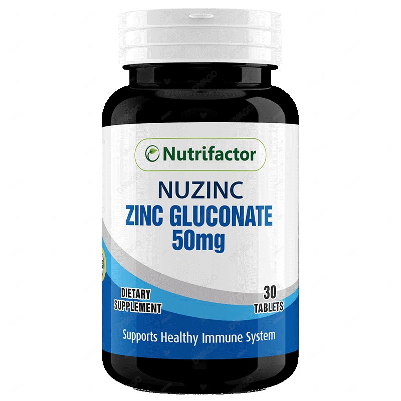 Nutrifactor Nuzinc Tablets (1 Bottle = 30 Tablets)