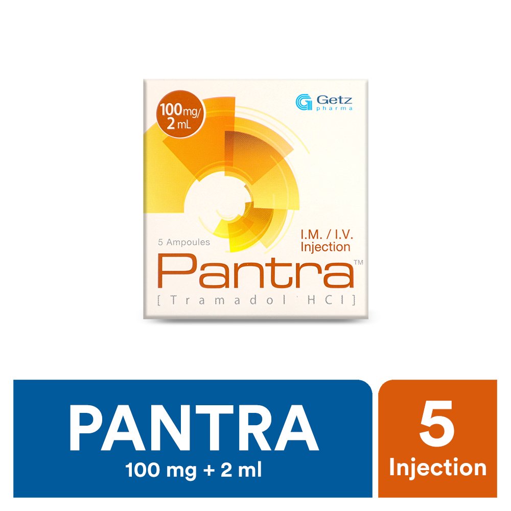 Pantra Im/Iv Injection 100mg 2ml (1 Box = 5 Injection)
