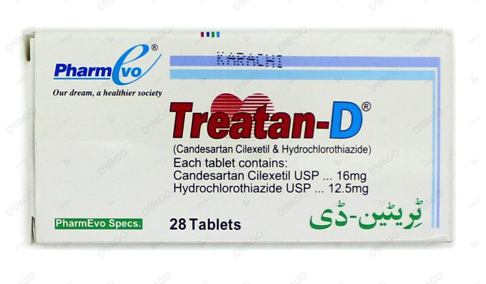 Treatan-D Tablets 16mg/12.5mg (1 Strip = 14 Tablets)
