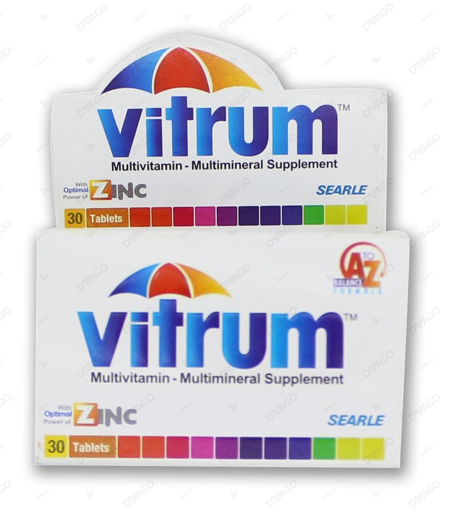 Vitrum Tablets (1 Bottle = 30 Tablets)