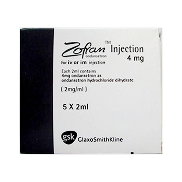Zofran 2ml Injection 4mg (1 Box = 5 Ampoules)